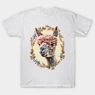 Alpaca - Floral T-Shirt